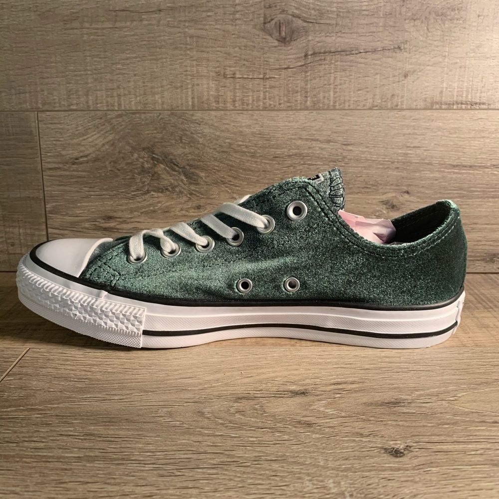 Converse CTAS Ox Deep Emerald Green White - Picture 3 of 4